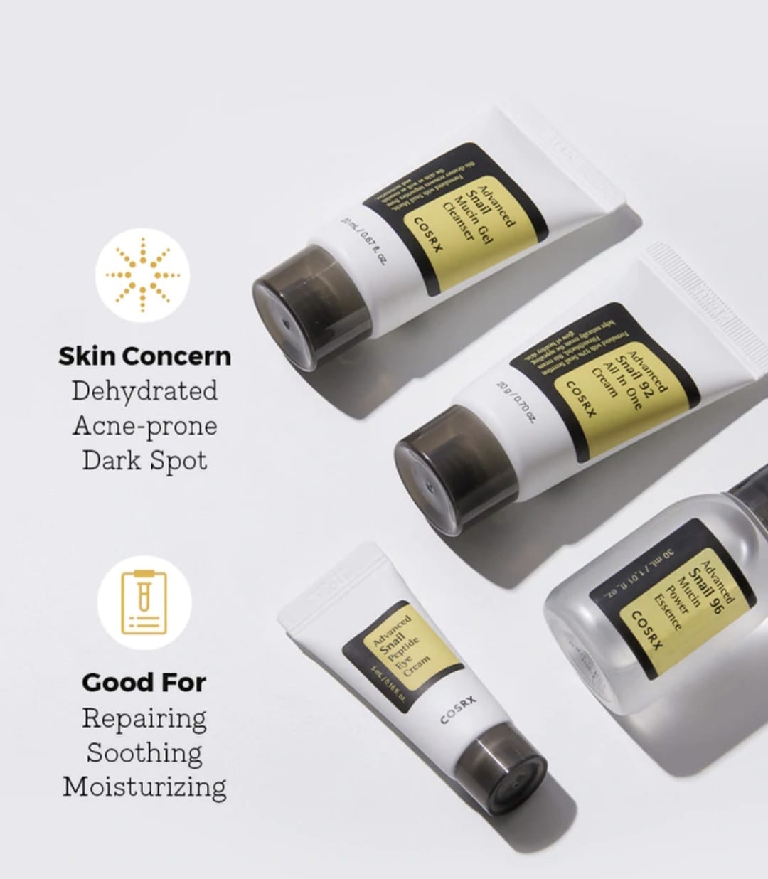 COSRX Advanced Snail All-in-One Kit (Dry Skin & Pigmentation)